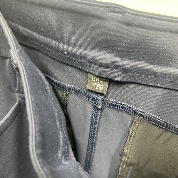 Public Rec Pants Womens 28x26 blue All Day crop Straight Leg Golf Performance - Picture 9 of 12